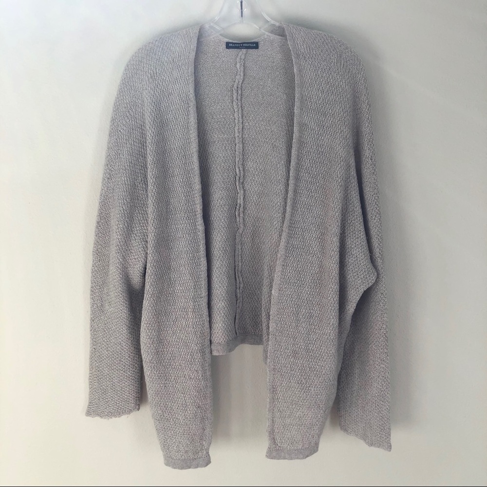 Brandy Melville Beige Cardigan